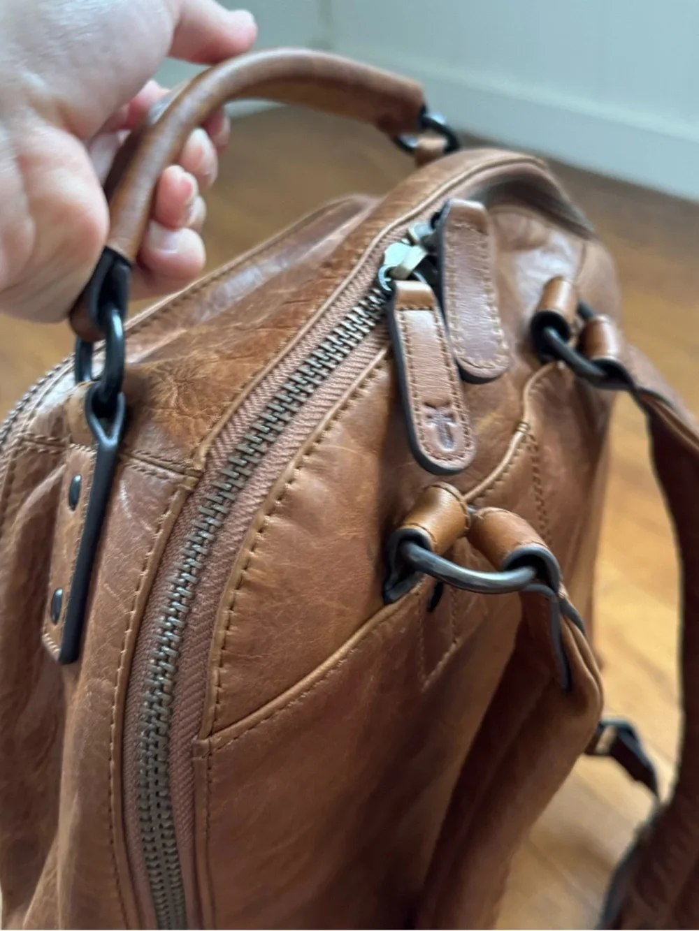 Frye LOGAN ВАСКРАСК in Cognac